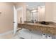 Bathroom with vanity and granite countertop at 3215 Brasilia Ave, Kissimmee, FL 34747