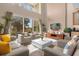 Bright living room with high ceilings and access to backyard at 3215 Brasilia Ave, Kissimmee, FL 34747