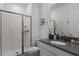 Clean bathroom with shower, vanity, and toilet at 4285 Quote St, Kissimmee, FL 34746