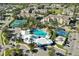 Community overview showcasing the pool, tennis, and basketball courts at 8100 Princess Palm Ln # 305, Kissimmee, FL 34747