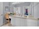 Bathroom with vanity, sink, and large mirror at 8100 Princess Palm Ln # 305, Kissimmee, FL 34747