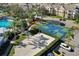 Sand volleyball court nestled near the pool and basketball court at 8100 Princess Palm Ln # 305, Kissimmee, FL 34747