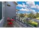 Private balcony with bistro set, offering neighborhood views at 13471 Granger Rd, Orlando, FL 32827