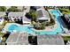 Aerial view of resort-style community pool at 4407 S Semoran Blvd # 2, Orlando, FL 32822