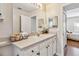 Well-lit bathroom with white cabinets and a vanity at 1825 Shadow View Cir # 1825, Maitland, FL 32751