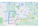 Location map showing proximity to Disney World at 2412 Dubai St, Kissimmee, FL 34747
