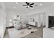 Spacious bedroom with a comfortable bed and modern dresser at 245 W George Ave, Maitland, FL 32751