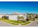 View of houses in a residential neighborhood at 2610 Calistoga Ave, Kissimmee, FL 34741