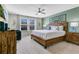 Spacious bedroom with king-size bed and large windows at 3894 Lana Ave, Davenport, FL 33897
