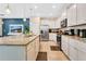 Modern kitchen with granite countertops and stainless steel appliances at 3894 Lana Ave, Davenport, FL 33897