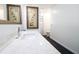 Elegant bathroom featuring quartz countertop and dark tile floors at 6632 Meritmoor, Orlando, FL 32818