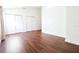 Large bedroom with wood floors and double closets at 6632 Meritmoor, Orlando, FL 32818