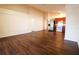 Open kitchen with stainless steel appliances and wood cabinets at 6632 Meritmoor, Orlando, FL 32818
