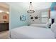 Bedroom with two twin beds and ocean theme at 7736 Graben St, Kissimmee, FL 34747