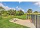 Dog park with grassy area and a picnic table at 246 Mandovi St, Davenport, FL 33837