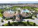 Resort-style community pool with expansive deck and waterslide at 1144 Challenge Dr, Davenport, FL 33896
