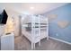 Bedroom with a bunk bed, perfect for  at 1812 Tropical Palms Cir, Kissimmee, FL 34747