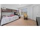 bedroom with a bunk bed and playful decor at 2760 Rialto Ct, Kissimmee, FL 34746