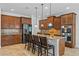 Spacious kitchen with island and stainless steel appliances at 2760 Rialto Ct, Kissimmee, FL 34746