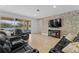 Gathering room with pool view and comfortable seating at 2760 Rialto Ct, Kissimmee, FL 34746