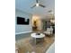 Living Room with sectional sofa, coffee table and view to dining area at 1554 Outback W Rd, St Cloud, FL 34771
