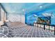 bedroom with twin beds, ocean mural, and TV at 2734 Oxymoron Way, Kissimmee, FL 34746