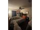 Cozy bedroom with a king-size bed and ceiling fan at 345 Reserve Dr, Davenport, FL 33896