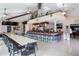 Elegant clubhouse with a full bar and dining area at 653 Pelican Bay Dr, Daytona Beach, FL 32119