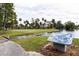 Pelican Bay Country Club golf course with scenic waterway at 653 Pelican Bay Dr, Daytona Beach, FL 32119