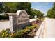 Elegant entrance to Sylvan Lake Reserve community at 6893 Hidden Glade Pl, Sanford, FL 32771