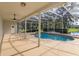 Enjoy this relaxing screened pool and patio area at 6893 Hidden Glade Pl, Sanford, FL 32771