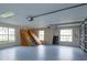 Spacious two-car garage with ample storage space at 6893 Hidden Glade Pl, Sanford, FL 32771