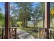 Front porch view overlooking pond at 1562 Anorada Blvd, Kissimmee, FL 34744