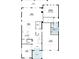 Two-story home floor plan showcasing spacious Gathering and owner's rooms at 16862 Muskgrass Dr, Winter Garden, FL 34787