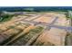 Aerial view of new homes under construction in a community at 16862 Muskgrass Dr, Winter Garden, FL 34787
