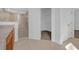 Bathroom with shower, vanity, and walk-in closet at 3211 Eagle Watch Dr, Kissimmee, FL 34746