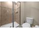 Clean bathroom with shower and toilet at 8962 Cuban Palm Rd, Kissimmee, FL 34747