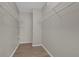 Large walk-in closet with wire shelving at 14304 Fredricksburg Dr # 420, Orlando, FL 32837