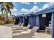 Relaxing cabanas with lounge chairs near the pool at 14501 Grove Resort Ave # 1332, Winter Garden, FL 34787