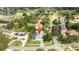 Aerial view showing home's location in a residential neighborhood at 5646 Masters Blvd, Orlando, FL 32819
