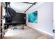 Home office with professional photography setup at 5646 Masters Blvd, Orlando, FL 32819