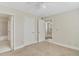 Spacious bedroom with access to bathroom and closet at 11574 Westwood Blvd # 1112, Orlando, FL 32821