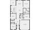 Floor plan depicting an open concept design with primary suite and lanai at 638 Teviot Rd, Haines City, FL 33844