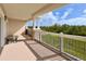 Spacious balcony with golf course view at 7612 Cabana Ct # 303, Reunion, FL 34747