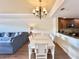 Open concept dining area and living room at 7612 Cabana Ct # 303, Reunion, FL 34747