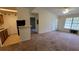 Open concept living room with kitchen at 4641 Cason Cove Dr # 2124, Orlando, FL 32811