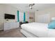 Bedroom with king-size bed and dresser at 2770 Bookmark Dr, Kissimmee, FL 34746