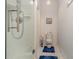 Simple bathroom with shower and toilet at 36 Allenwood Look, Ormond Beach, FL 32174