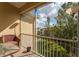 Private screened balcony overlooking community at 2305 Silver Palm Dr # 304, Kissimmee, FL 34747