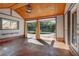 Covered patio overlooking the refreshing pool at 4150 Citrus St, Kissimmee, FL 34746